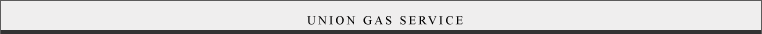 union gas service